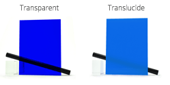 Plexi Transparent Translucide